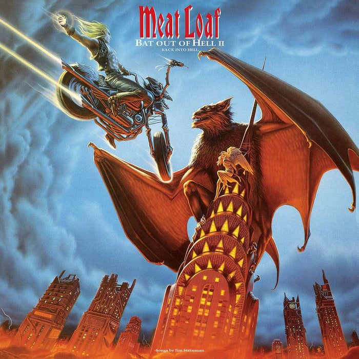 Meat Loaf Bat Out Of Hell II Back Into Hell Vinyl LP Reissue 2019