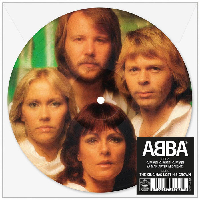 Abba Gimme Gimme Gimme 7" Picture Disc Vinyl Single New 2019