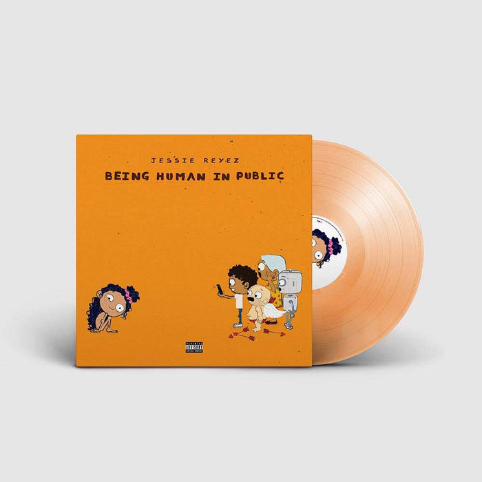 Jessie Reyez Being Human In Public Vinyl LP Orange Colour 2019