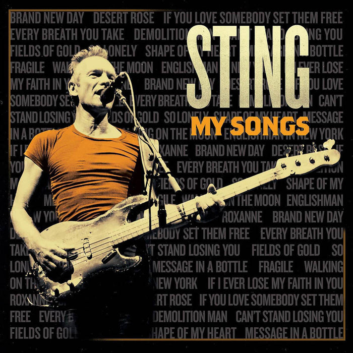 Sting My Songs Vinyl LP New 2019