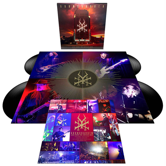 Soundgarden Live from The Artists Den Quadruple Vinyl LP Box Set 2019