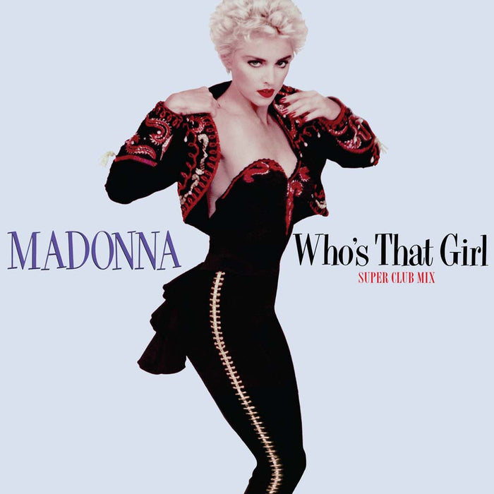 Madonna Who's That Girl / Causing A Commotion Vinyl EP Red Colour RSD 2022