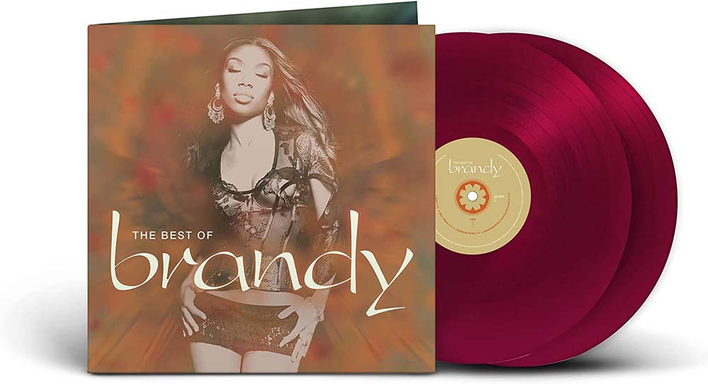 Brandy The Best Of Brandy Vinyl LP Burgundy Colour 2022