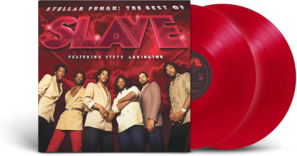 Slave Stellar Fungk: The Best Of Slave Feat. Steve Arrington Vinyl LP Red Colour 2022