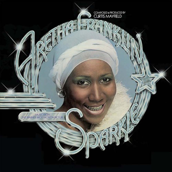 Aretha Franklin Sparkle Vinyl LP Crystal Clear Colour Soundtrack 2022