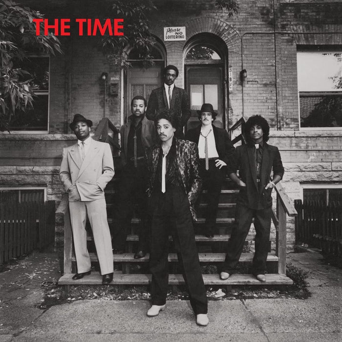 The Time The Time Vinyl LP Red & White Colour Expanded Edition 2021