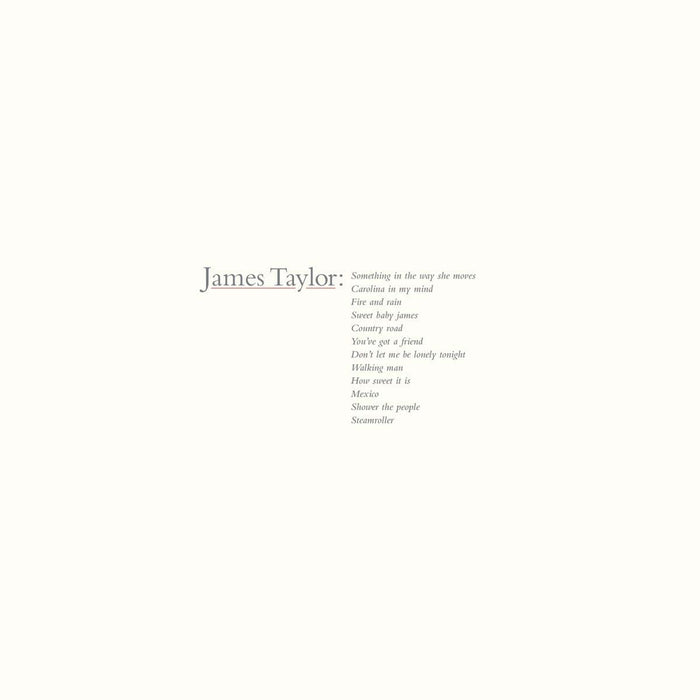 James Taylor Greatest Hits Vinyl LP Remastered 2020