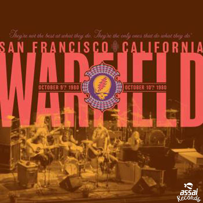 Grateful Dead The Warfield San Francisco 1980 Vinyl LP RSD 2019