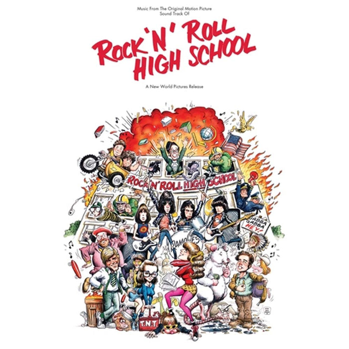 Rock N Roll High School Translucent Yellow Vinyl LP New 2019