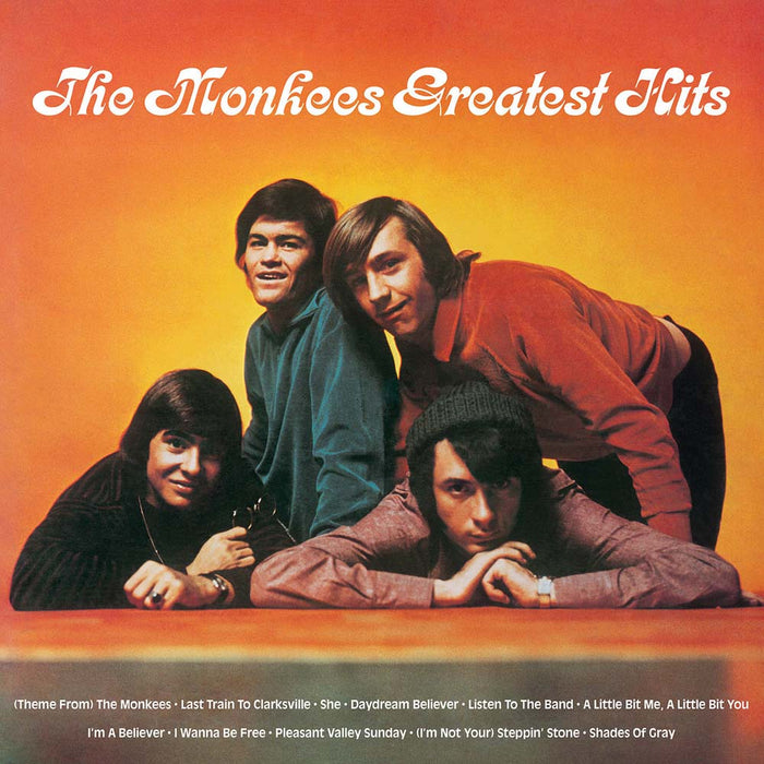 The Monkees Greatest Hits Vinyl LP Orange Edition 2019