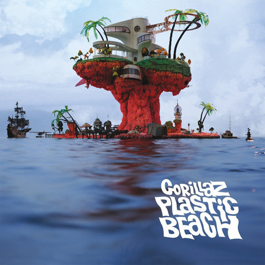 GORILLAZ PLASTIC BEACH LP VINYL NEW (US) 33RPM