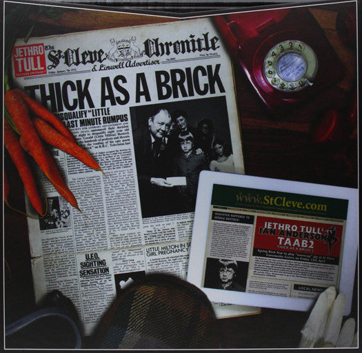 JETHRO TULL THICK AS A BRICK THICK AS A BRICK 2 LP VINYL NEW (US) 33RPM