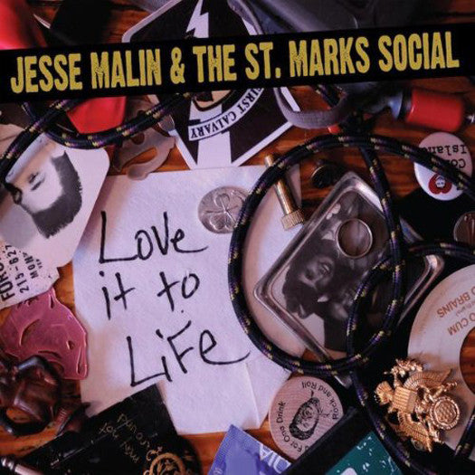 JESSE MALIN AND THE ST MARKS SOCIAL LOVE IT TO LIFE LP VINYL NEW 33RPM