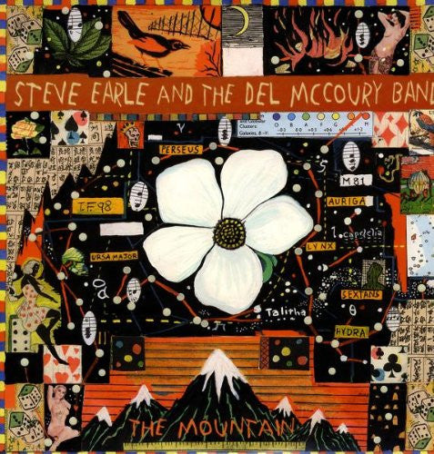 STEVE EARLE AND THE DEL MCCOUR THE MOUNTAIN LP VINYL 33RPM NEW