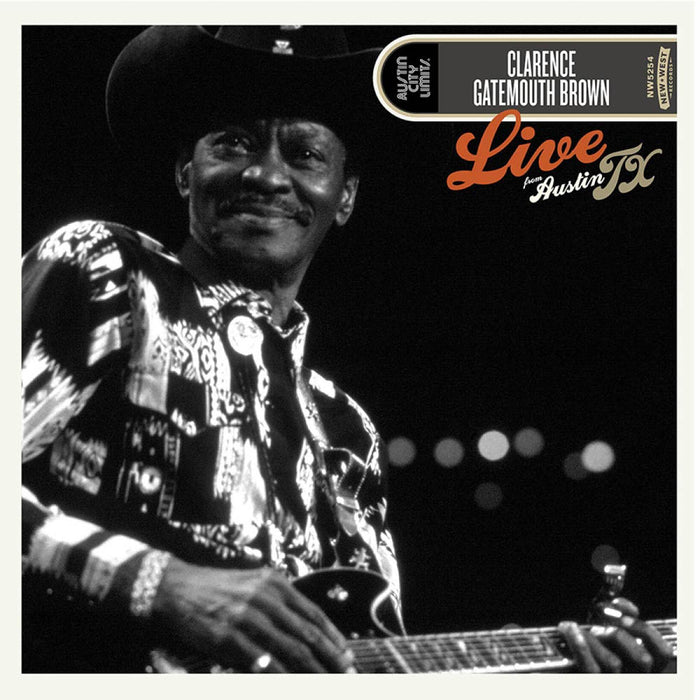 Clarence Gatemouth Brown Live from Austin TX Double Vinyl LP New 2019