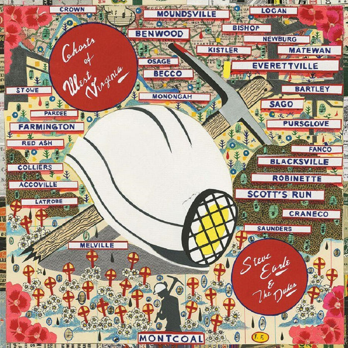 Steve Earle & The Dukes - Ghosts Of West Virginia Vinyl LP Out 22/05