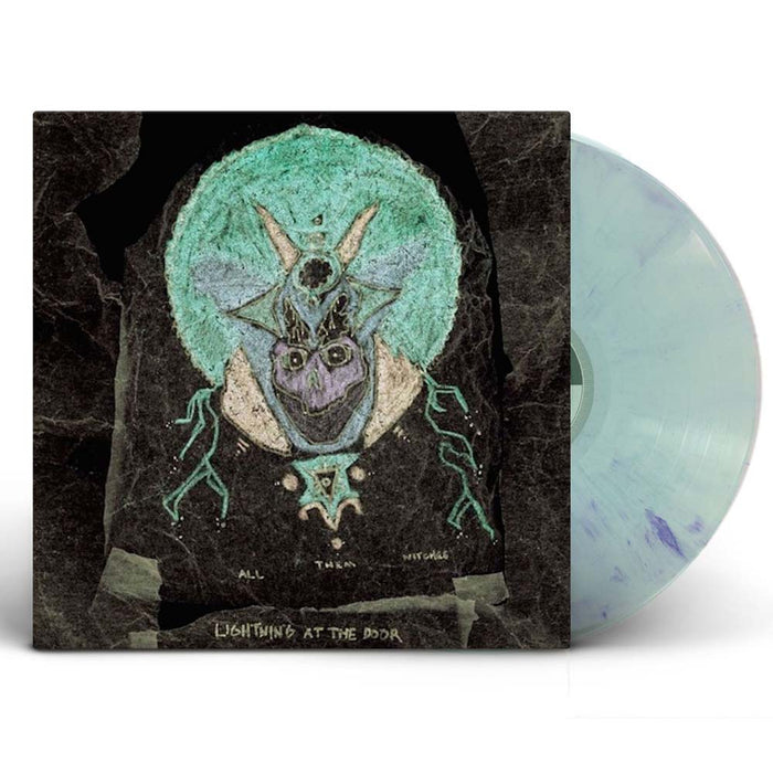 All Them Witches Lightning At The Door Vinyl LP Sea Glass, Lavender And Metallic Silver Colour 2021