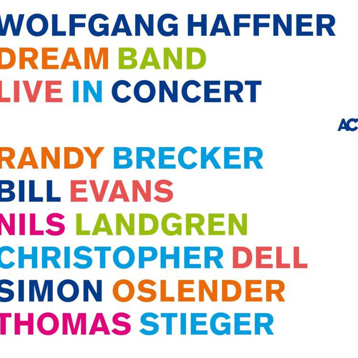 Wolfgang Haffner Dream Band Live In Concert Vinyl LP 2022