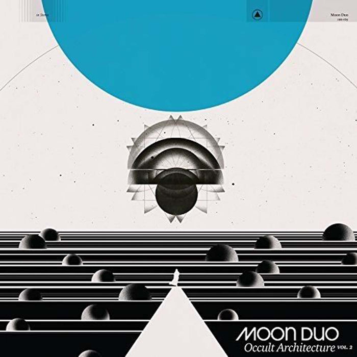 MOON DUO Occult Architecture Vol. 2 LP Blue & White Swirl Vinyl NEW 2017
