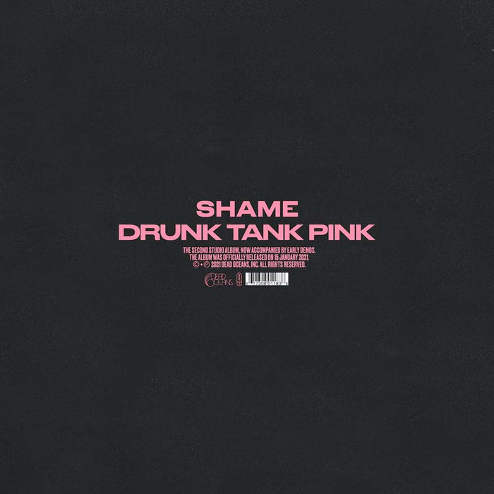 Shame Drunk Tank Vinyl LP Indies Crystal Clear & Pink Colour 2021