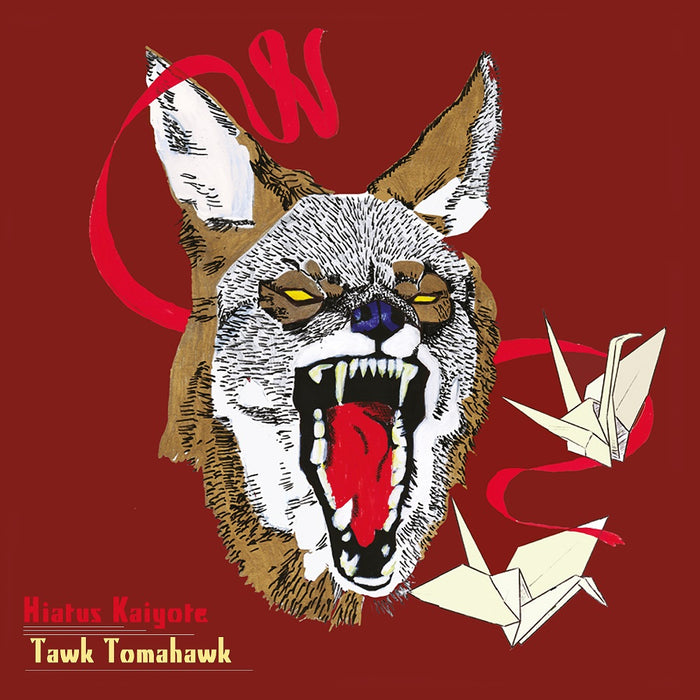 Hiatus Kaiyote Tawk Tomahawk Vinyl LP Transparent Red Colour 2022