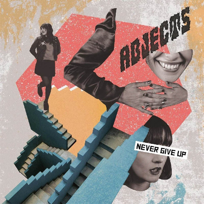 Abjects Never Give Up Clear Vinyl LP New 2019