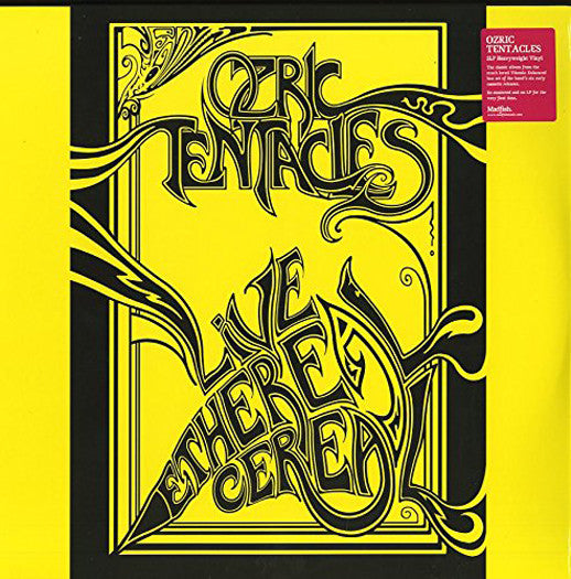 OZRIC TENTACLES LIVE ETHEREAL CEREAL LP VINYL NEW (US) 33RPM