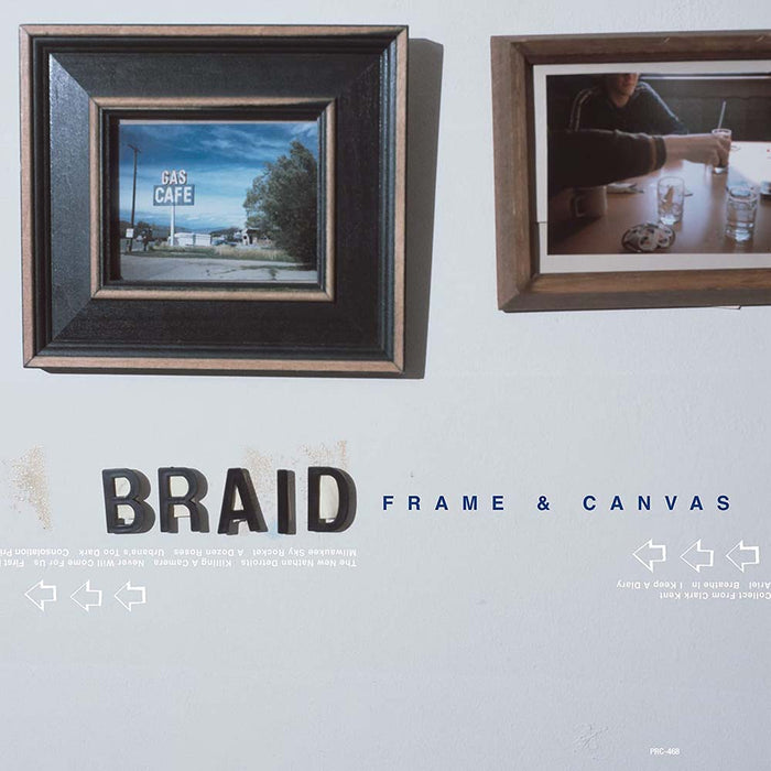 Braid Frame & Canvas Vinyl LP Silver Colour 2023