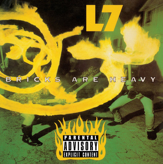 L7 BRICKS ARE HEAVY LP VINYL NEW 2015 33RPM EXPLICIT LYRICS