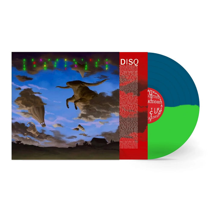 Disq Desperately Imagining Someplace Quiet Vinyl LP Green/Blue Colour 2022