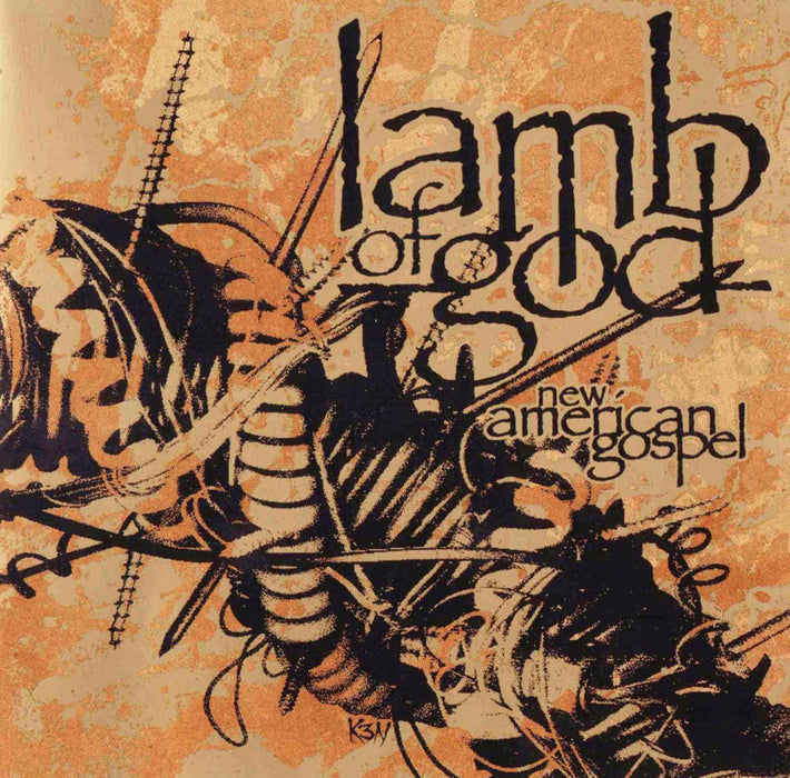 Lamb of God New American Gospel Orange Black Vinyl LP New 2018