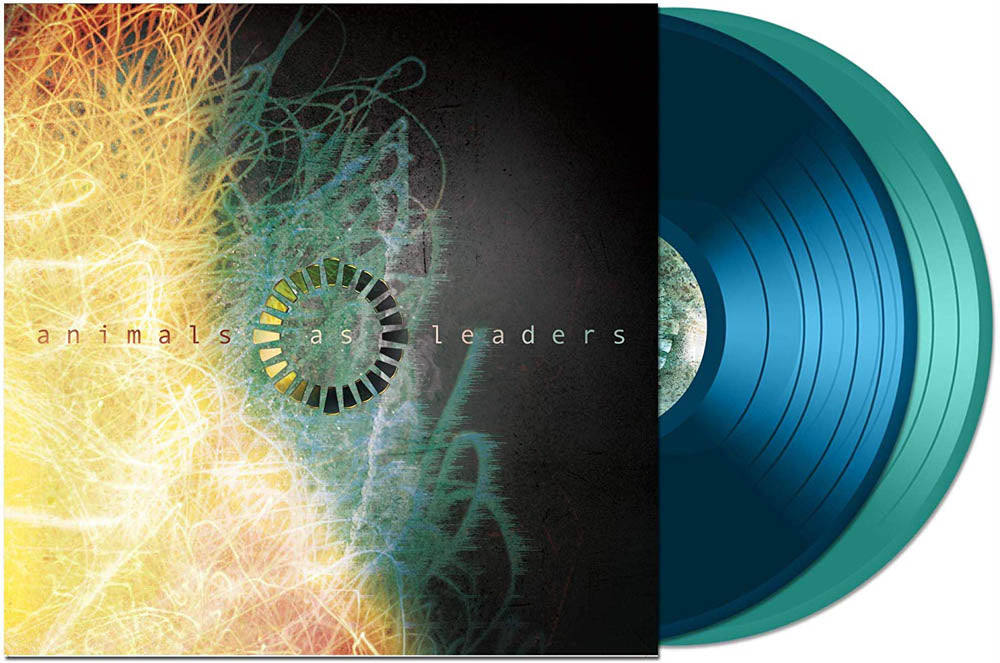 Animals As Leaders Self-Titled Clear & Aqua Blue Vinyl LP 2020