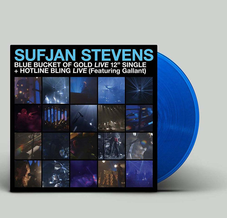 Sufjan Stevens Blue Bucket of Gold Vinyl 12" Single Blue Colour 2017