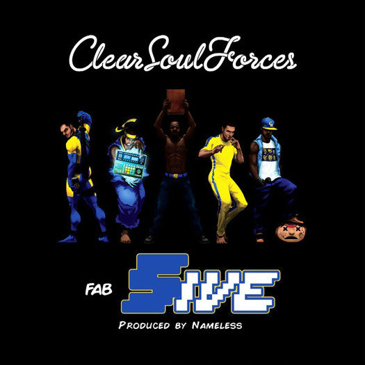 CLEAR SOUL FORCES FAB FIVE LP VINYL NEW (US) 33RPM