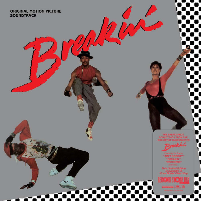 Breakin': Original Motion Picture Soundtrack Vinyl LP Coke Botte Clear Colour RSD 2022