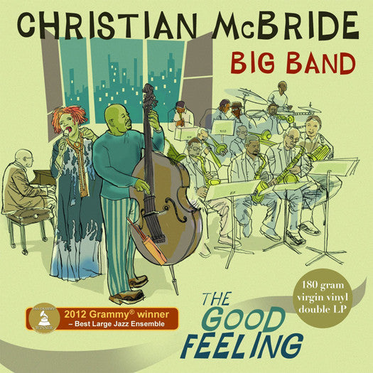 CHRISTIAN MCBRIDE BIG BAND THE GOOD FEELING LP VINYL 33RPM NEW