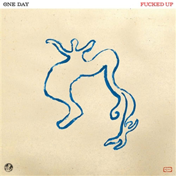 Fucked Up One Day Vinyl LP Blue In Milky Clear 2023