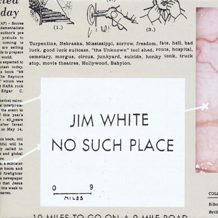JIM WHITE No Such Place LP Vinyl NEW