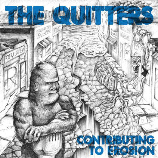 QUITTERS CONTRIBUTING TO EROSION LP VINYL NEW (US) 33RPM