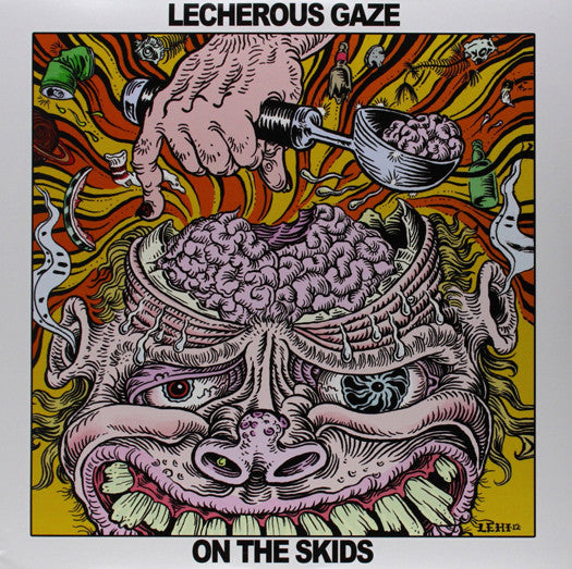 Lecherous Gaze On The Skids Vinyl LP