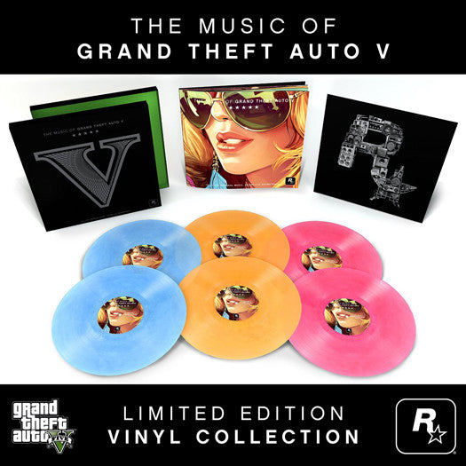 THE OF GRAND THEFT AUTO LP VINYL NEW 2014 33RPM BOX SET