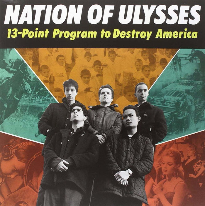 THE NATION OF ULYSSES 13 Point Program To Destroy America LP Vinyl NEW 1996