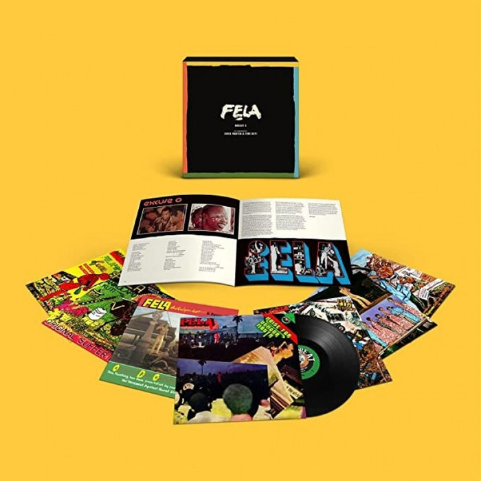 Fela Kuti Boxset #5 Co-curated By Chris Martin & Femi Kuti Vinyl LP Box Set 2021