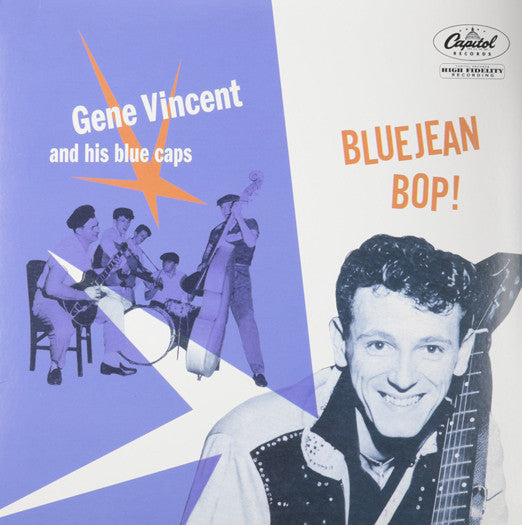 GENE & HIS BLUE CAPS VINCENT BLUEJEAN BOP EP VINYL NEW (US) 33RPM