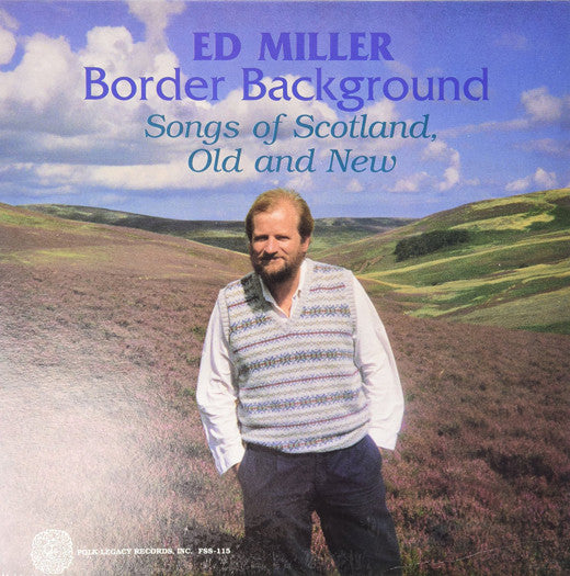 ED MILLER BORDER BACKGROUND LP VINYL NEW (US) 33RPM