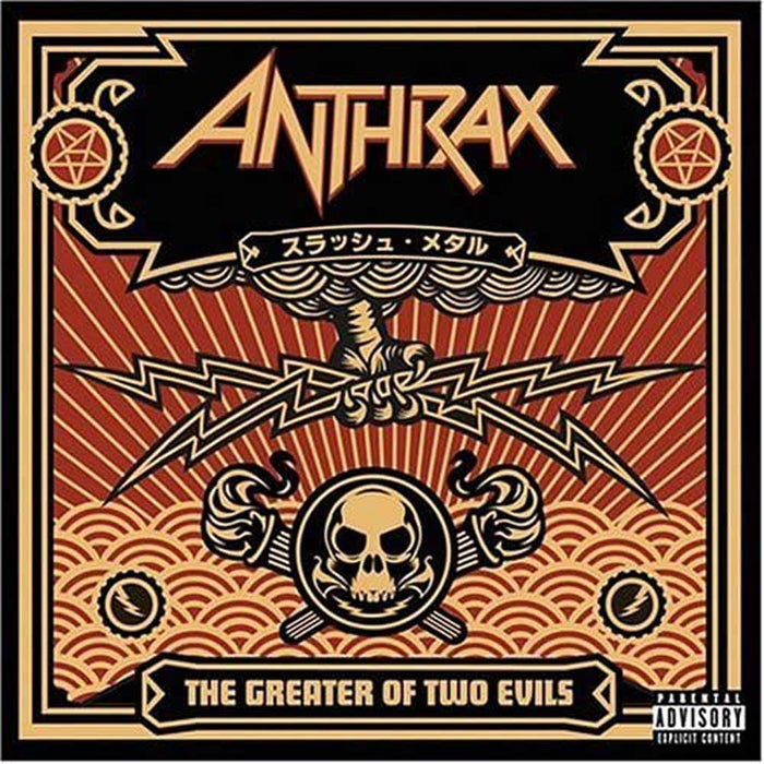 ANTHRAX The Greater Of Two Evils Vinyl LP 2017