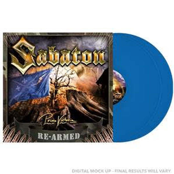 Sabaton Primo Victoria (Re-Armed) Blue Vinyl LP 2021