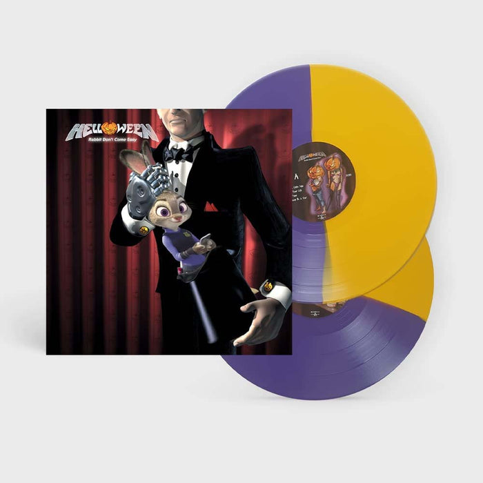 Helloween Rabbit Don't Come Easy Vinyl LP Yellow & Purple Colour 2022