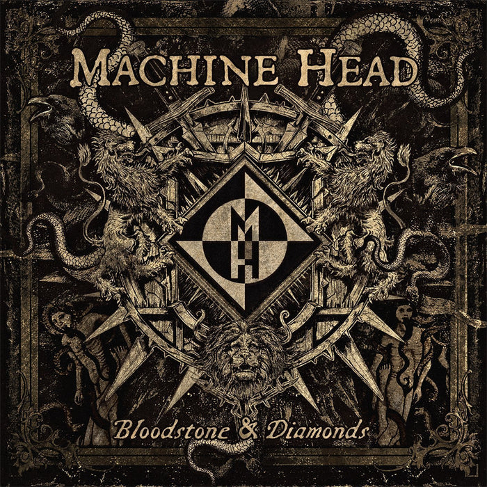 MACHINE HEAD BLOODSTONE & DIAMONDS LP VINYL 33RPM NEW 2014 LIMITED ED