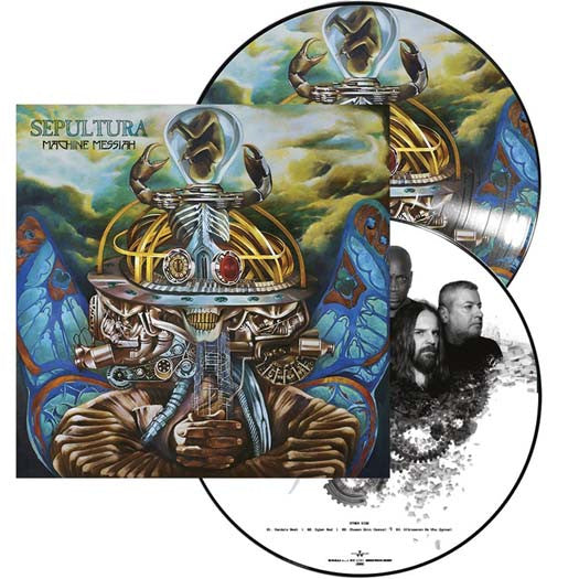 SEPULTURA Machine Messiah 2LP PIC DISC Vinyl NEW 2017